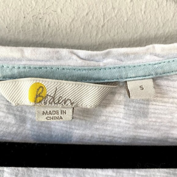 Boden Fun Voop Tee White S - Picture 2 of 7